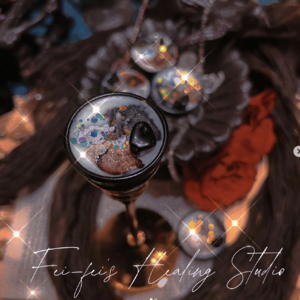 ♦邪眼♦水晶能量蠟燭-墨西哥黑曜石咒化版♦