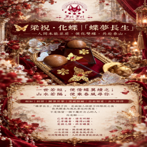  梁祝・化蝶｜「蝶夢長生」