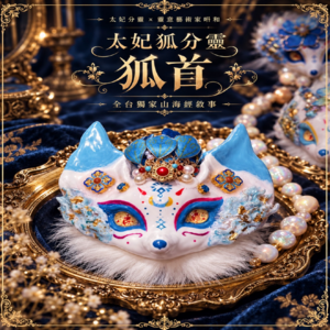 ⌁ ₊⊹限定異地連結｜太妃狐｜分靈＋靈意・『狐首』狐族訂製預購｜現貨請勿跟預購一起下單｜⊹ ₊⌁