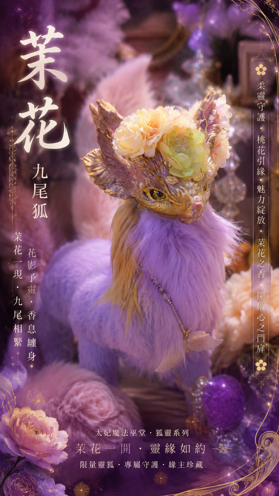 茉花系列 茉莫九尾狐