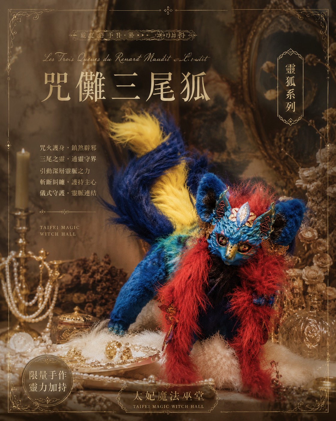 咒儺三尾狐