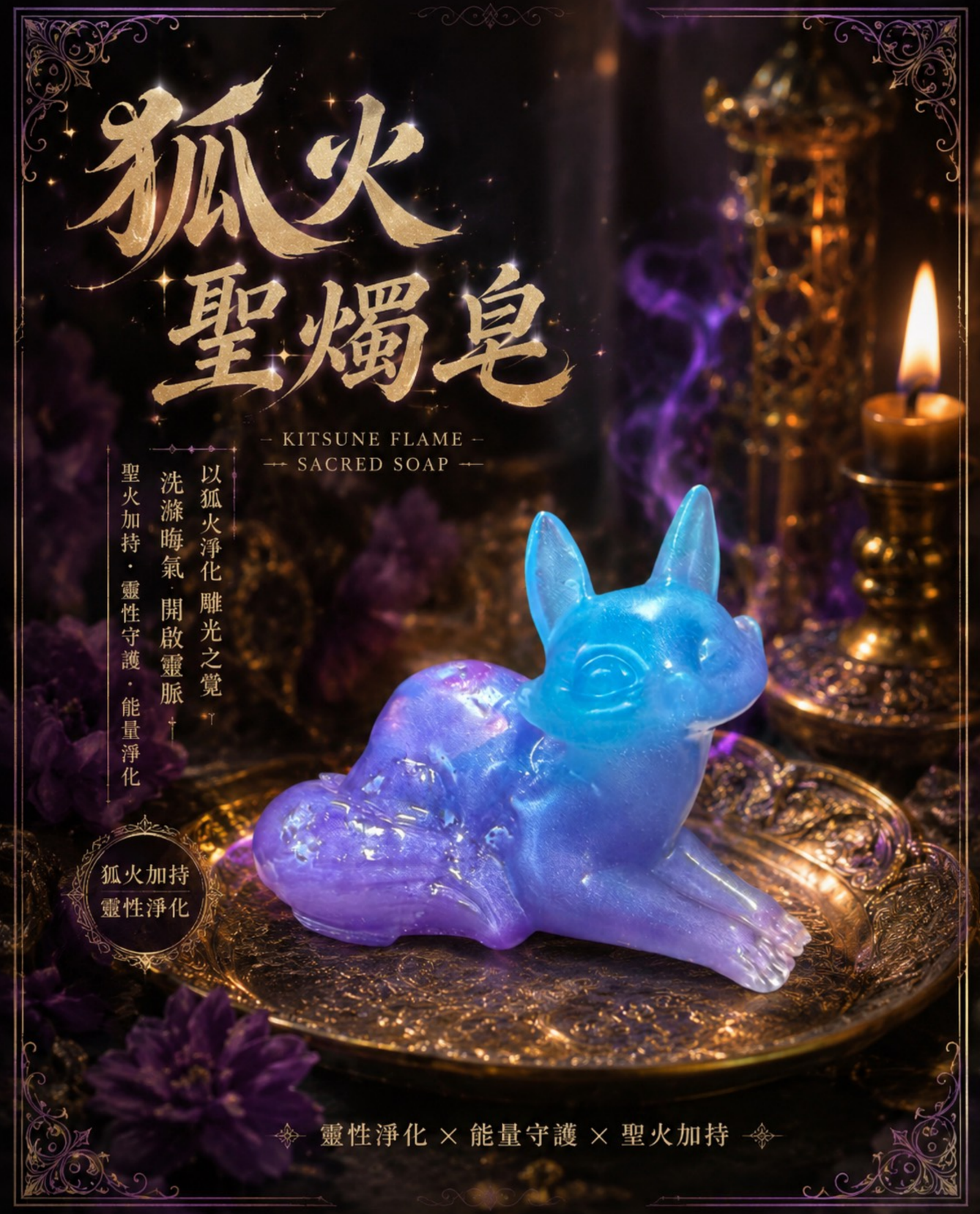 ｜✦狐火 聖燭皂✦｜