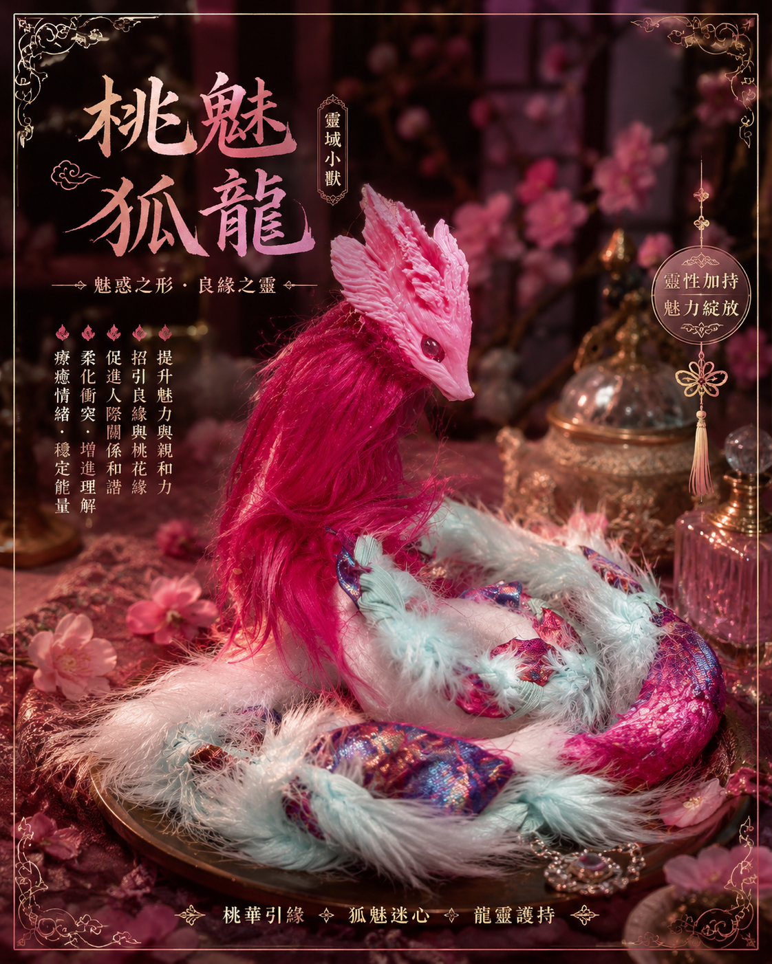 《桃魅狐龍|靈域小獸》妲己小龍