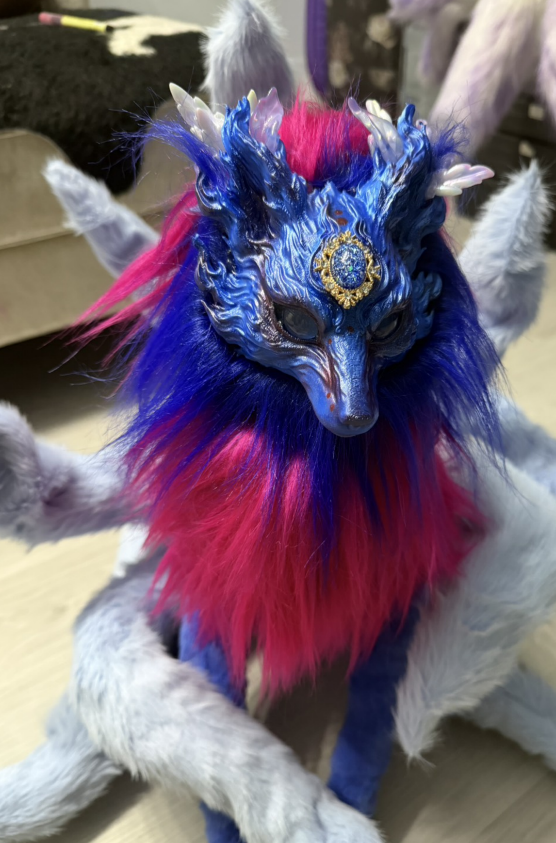 太妃九尾狐獸體|雷母九弦獸體